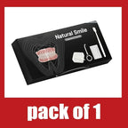 Complete Denture Set with Storage Case and Cleaning Kit