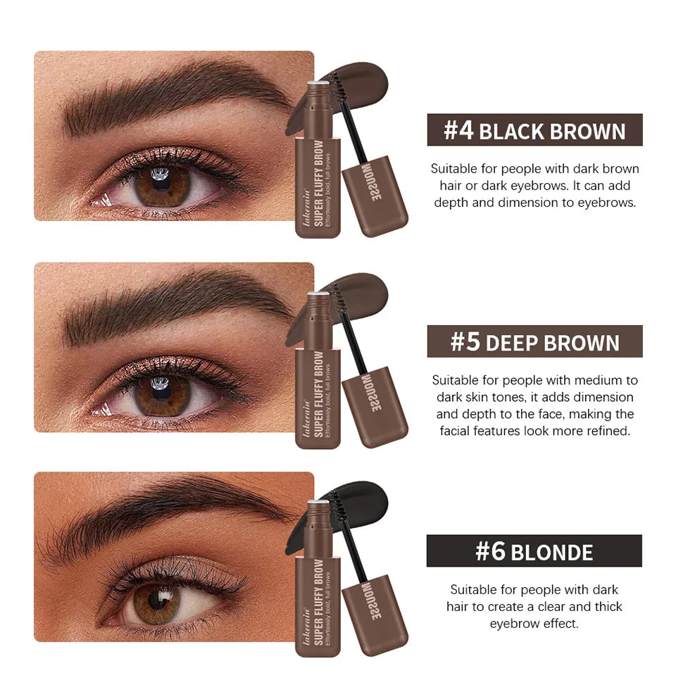 Volumizing Eyebrow Mousse Gel for Fluffy Brows - 10