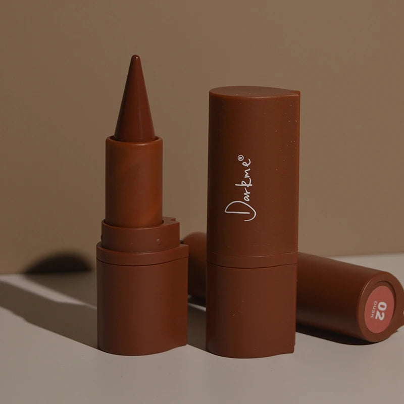 Waterproof Matte Velvet Lip Liner Crayon for Long-Lasting Makeup
