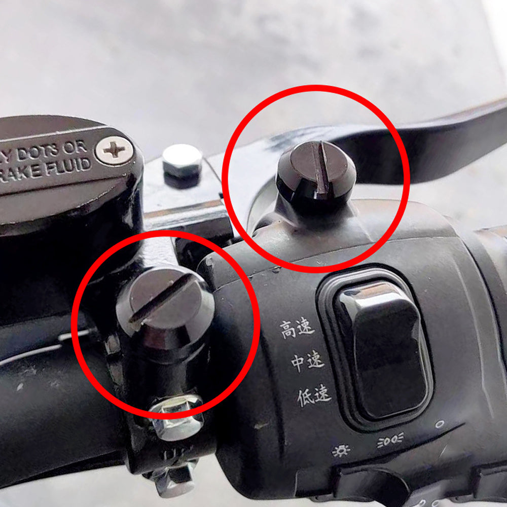 Motorcycle Mirror Hole Plug Screws for M8 and M10 Threads