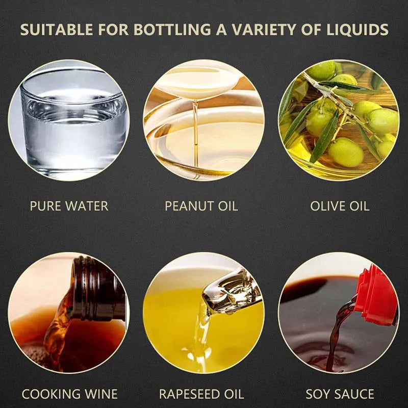 Cooking Oil Spray Bottle for Healthy Kitchen Grilling and Baking - 9