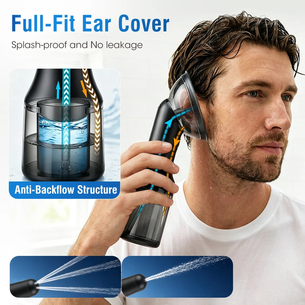 Electric Ear Wax Removal Irrigator with Dual Tank System - 11