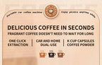 Portable Wireless Espresso Coffee Maker for Travel and Camping