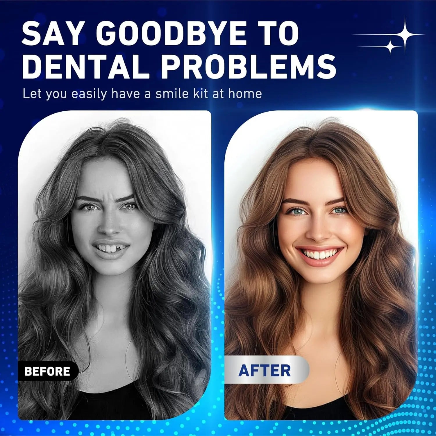 Flexible Silicone Denture Set for Natural Smile - 4