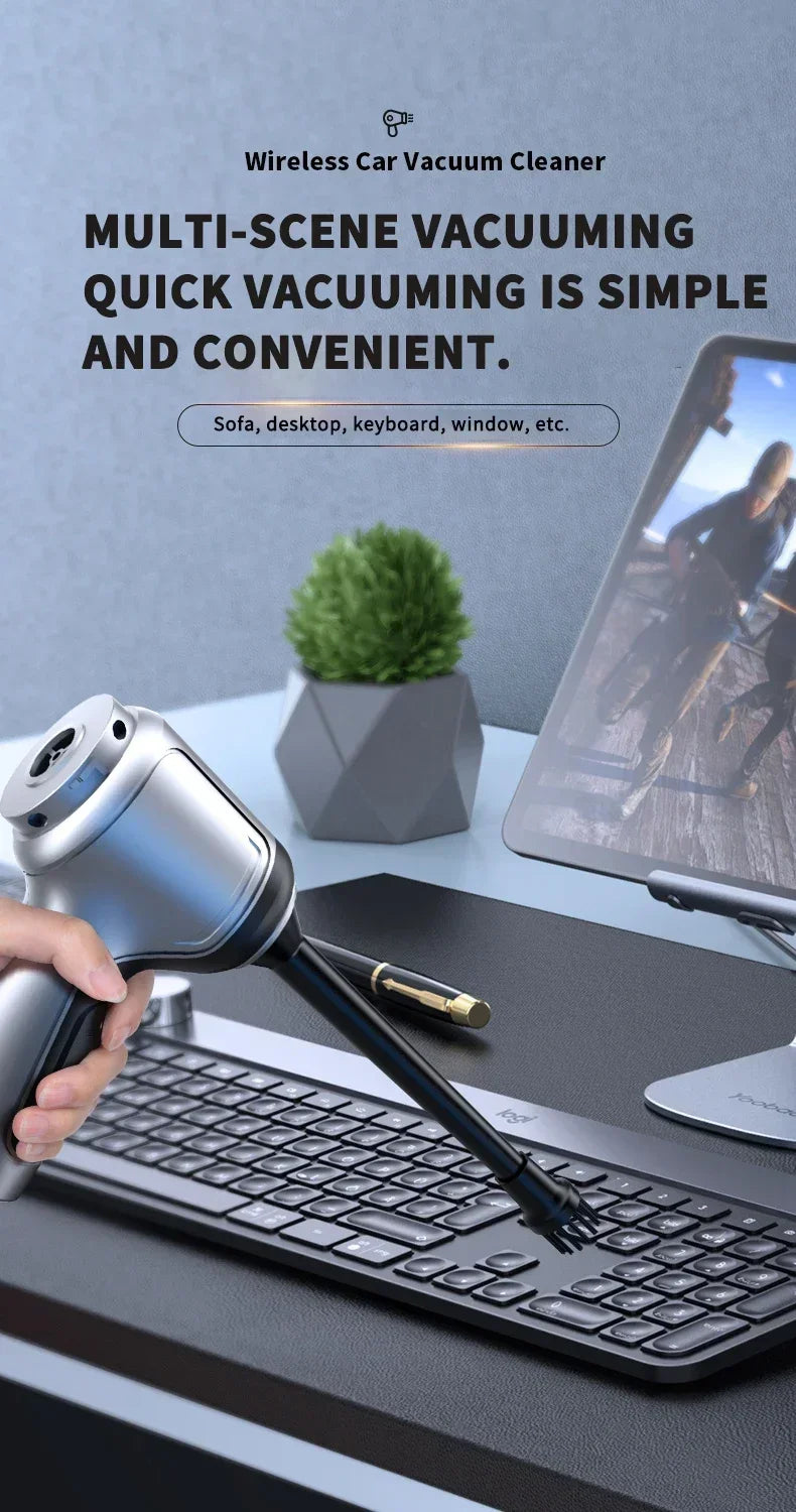 Cordless Handheld Car Vacuum Cleaner