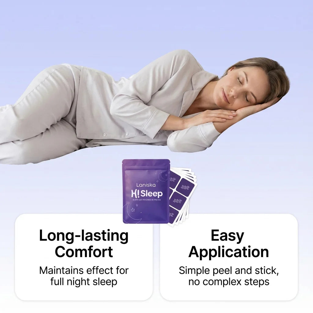 Natural Sleep Aid Patches for Restful Sleep and Insomnia Relief