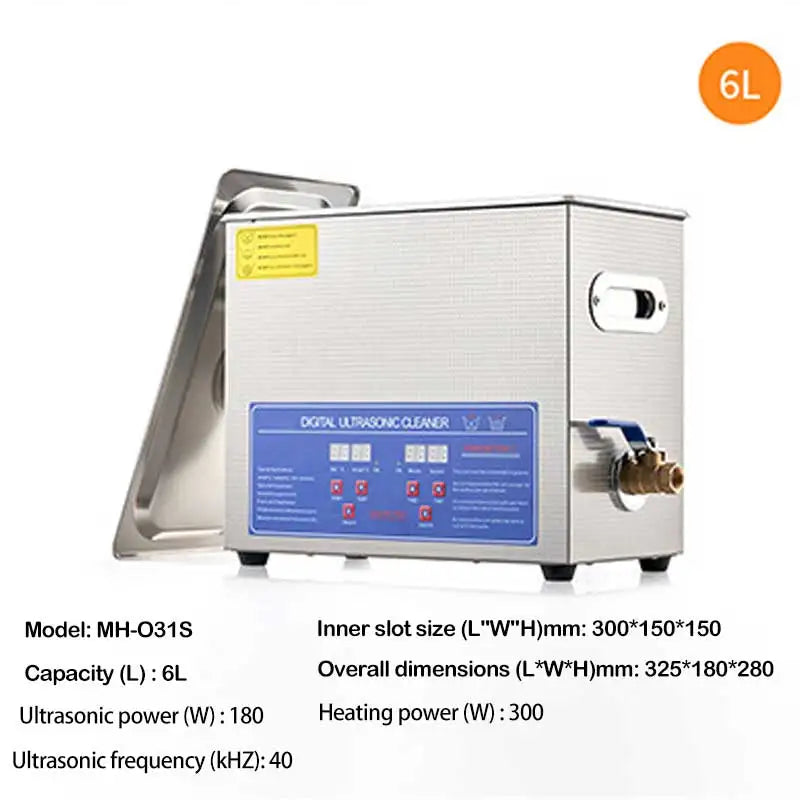 Digital Ultrasonic Cleaner for Jewelry, Watches, and Tools