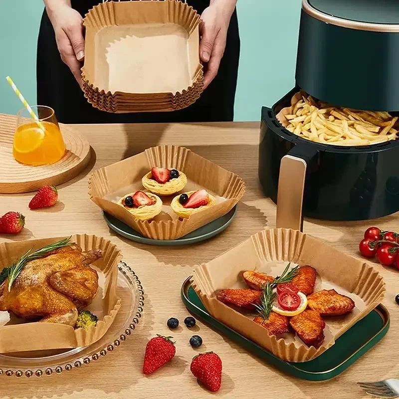 Non-Stick Disposable Air Fryer Paper Liners
