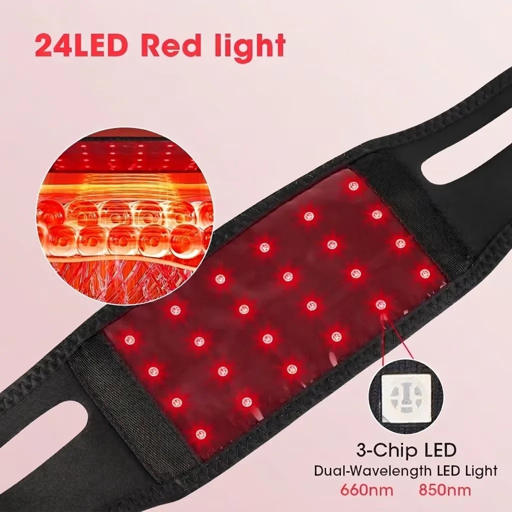 Red and Infrared Light Therapy Wrap for Face Neck and Body - 2