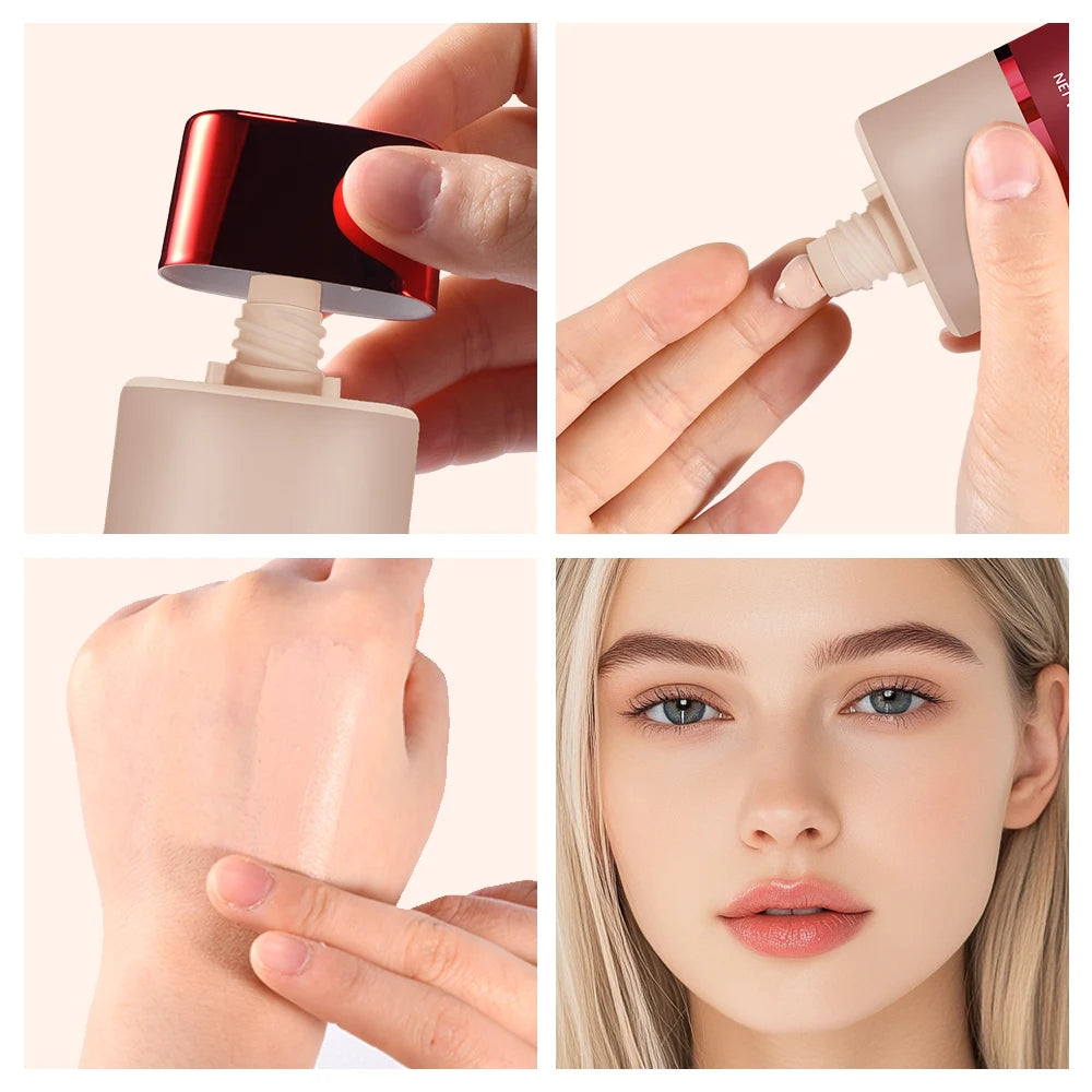 Blurring Pore Base Balm with Applicator Brush - 5