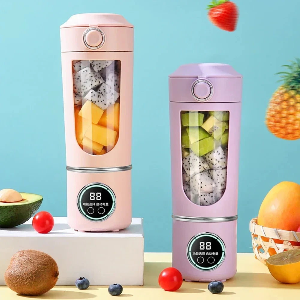 Portable Electric Rechargeable Smoothie Blender Bottle