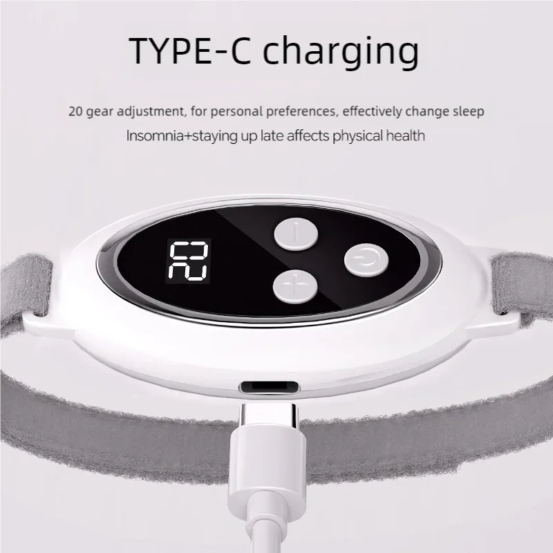Microcurrent Sleep Aid Device for Insomnia and Anxiety Relief