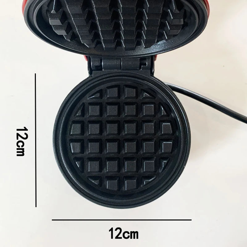 Mini Electric Bubble Waffle Maker for Breakfast