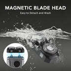 Portable Electric Dual Head Shaver for Men