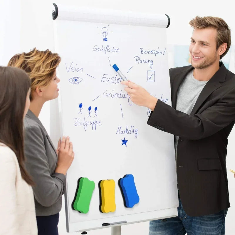 Magnetic Bone-Shaped Whiteboard Erasers for School and Office