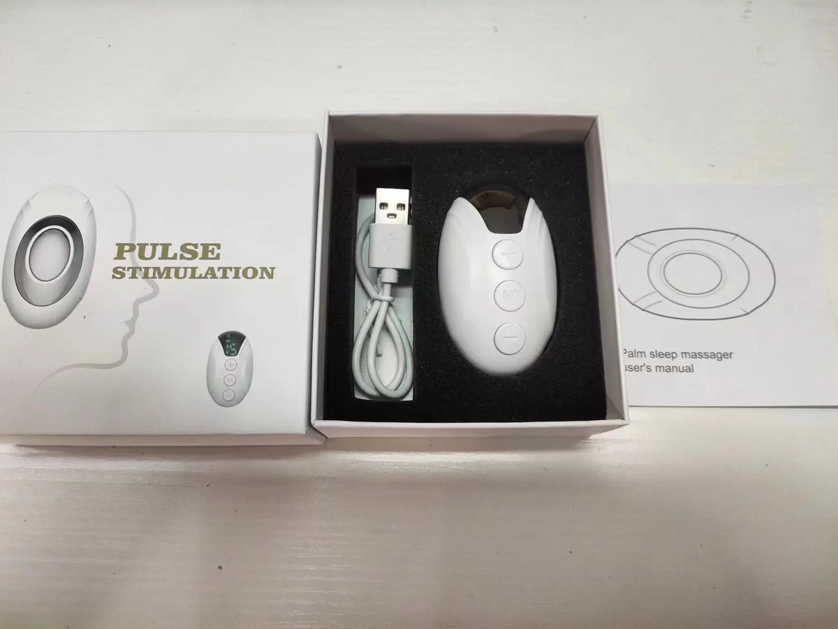Handheld Microcurrent Sleep Aid Device for Insomnia and Anxiety