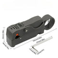 Automatic Rotary Coaxial Cable Stripper for RG6 and RG59
