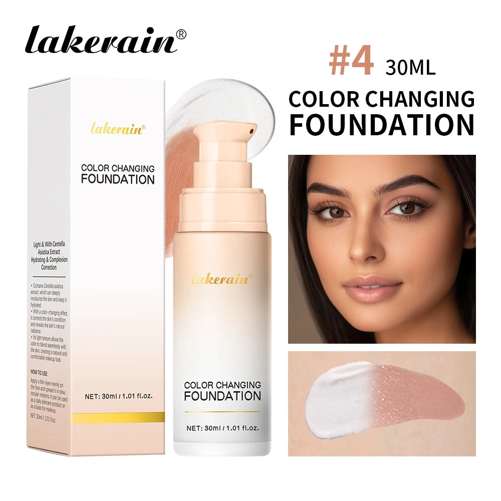 Color-Changing Liquid Foundation for Flawless Skin