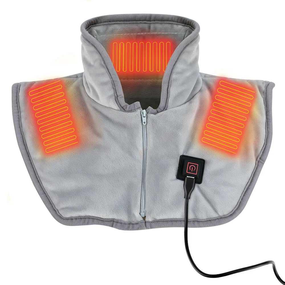 USB Heated Neck and Shoulder Relief Shawl - 18