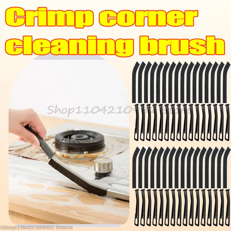 Hard Bristle Crevice Cleaning Brush for Tiles and Grout