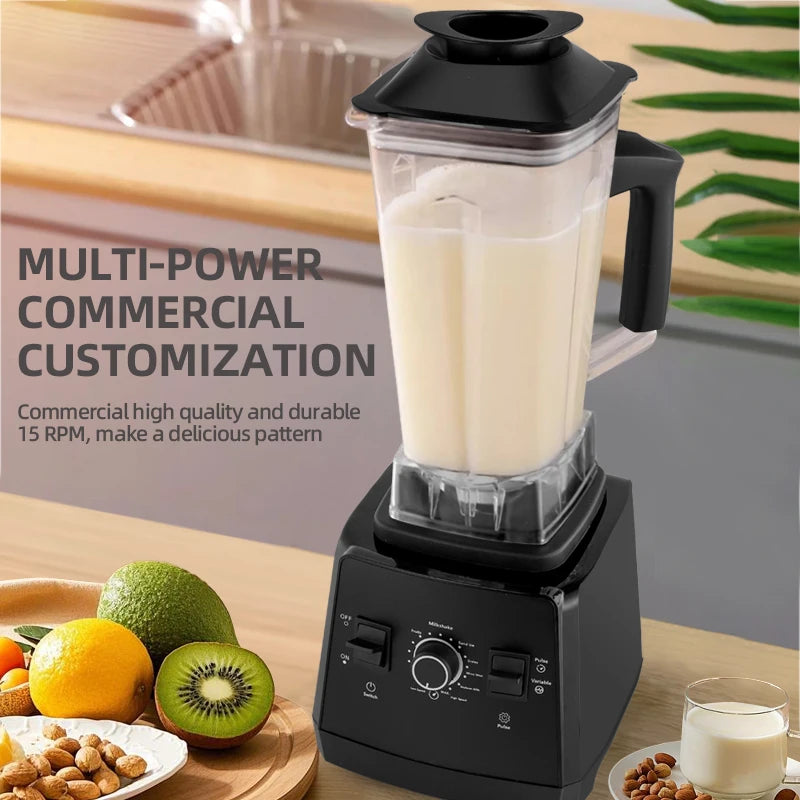 Professional High-Speed Commercial Kitchen Blender