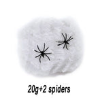 Artificial Spider Web for Halloween Decorations