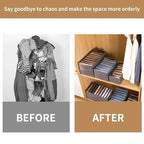 Foldable Mesh Closet Drawer Organizer for Clothing