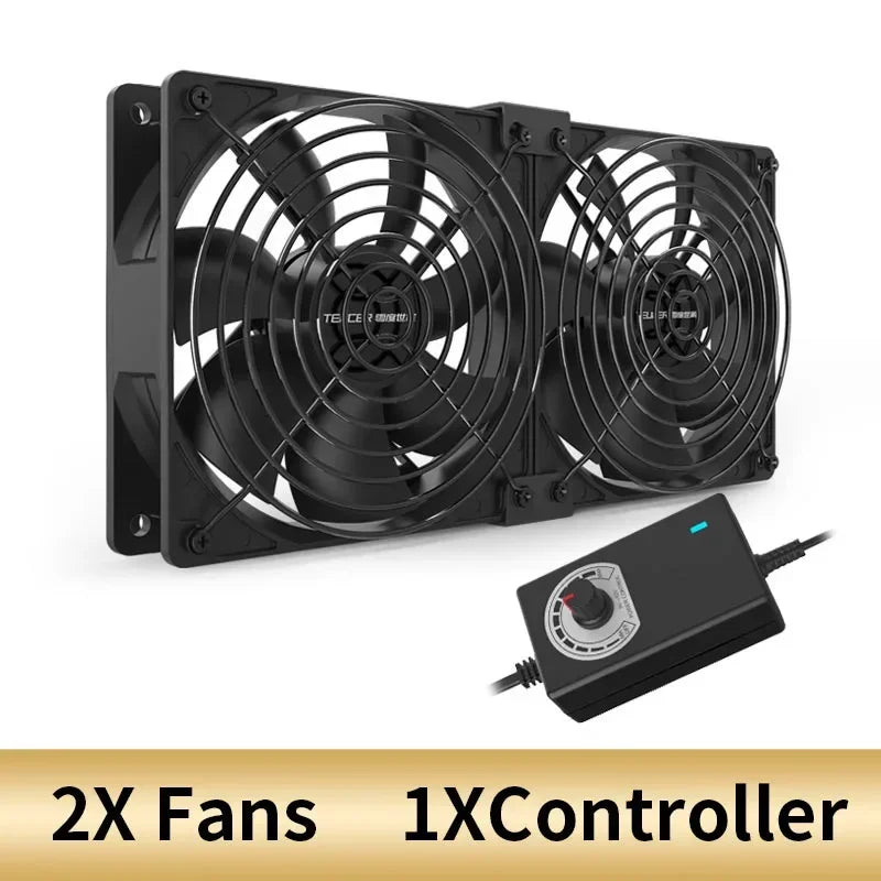 Multifunctional High-Speed Cooling Fan with Adjustable Speed Control