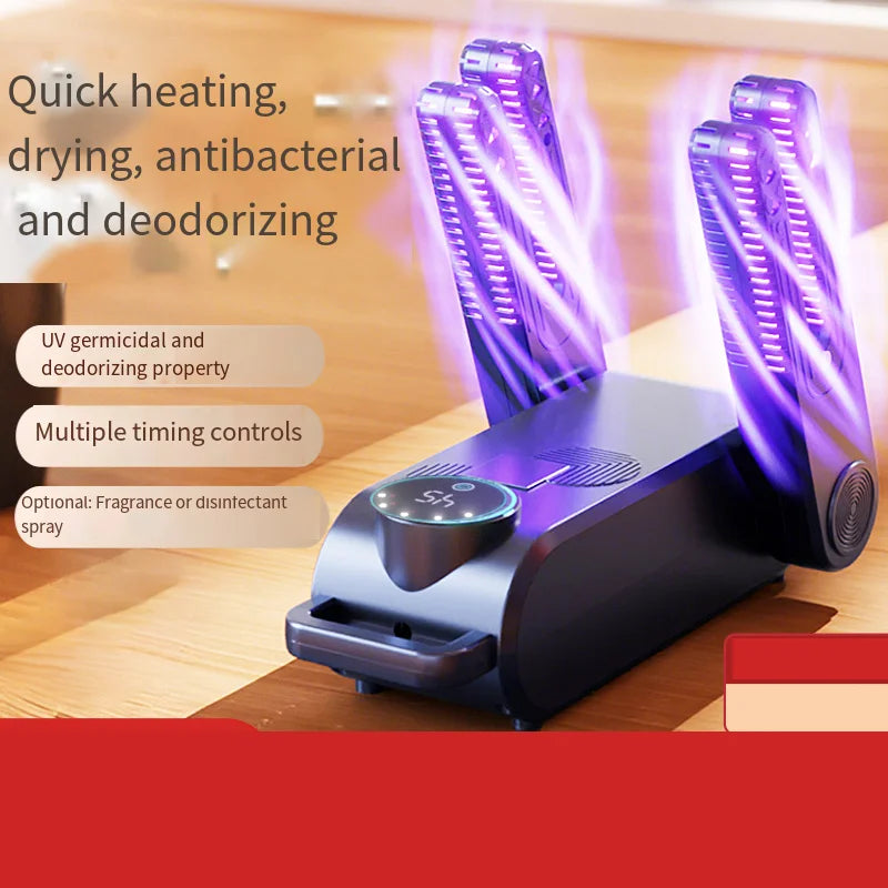 Electric Shoe Dryer with UV Deodorizer and Hot Air