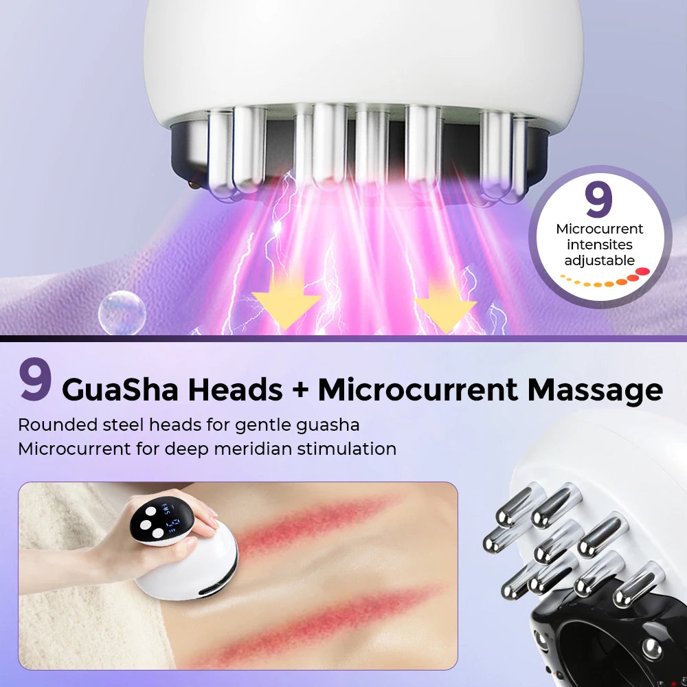Electric Cupping and Gua Sha Massage Device