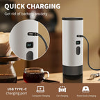 Portable Wireless Electric Coffee Maker for Camping and Travel