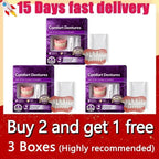 Comfortable Silicone Cosmetic Dentures for Instant Smile