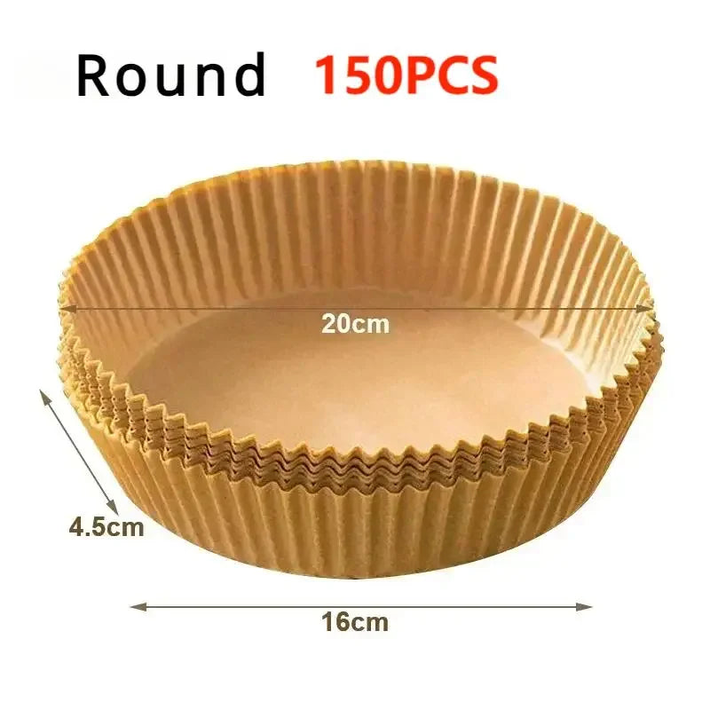 Disposable Non-Stick Air Fryer Parchment Paper Liners