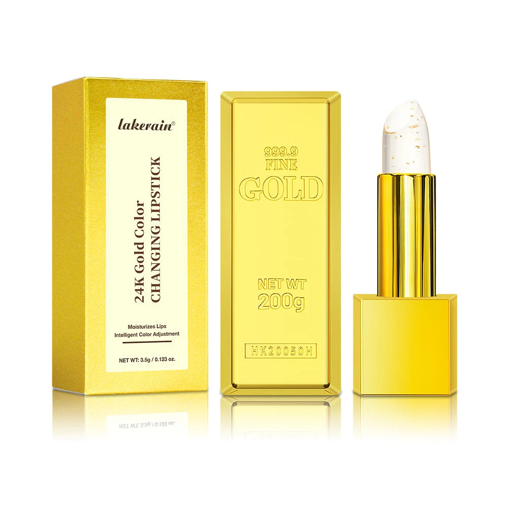24K Gold Color Changing Moisturizing Lip Balm