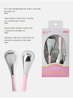 Stainless Steel Facial Cryo Sticks for Skin Cooling and Puffiness