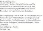 Conical Car Wheel Polishing Sponge for Drills