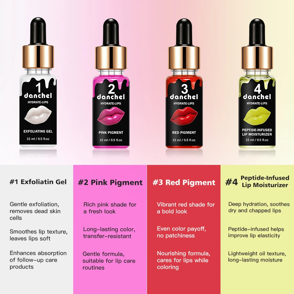 4-Step Complete Lip Care and Hydration Treatment Set - 2