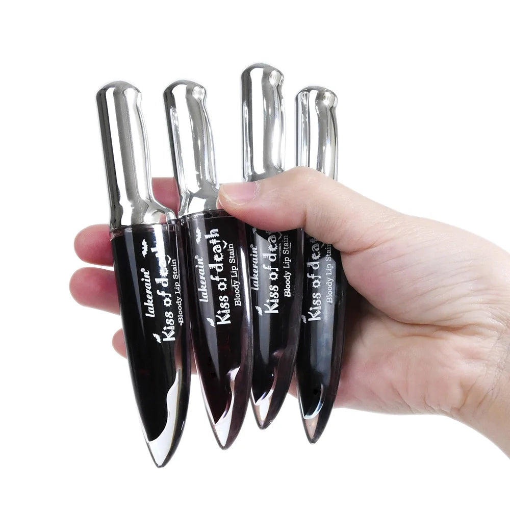 Bloody Matte Liquid Lip Stain for Halloween and Gothic Makeup