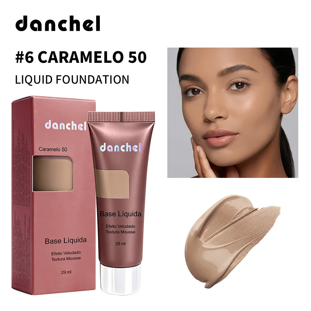 Velvet Matte Liquid Foundation for Flawless Coverage