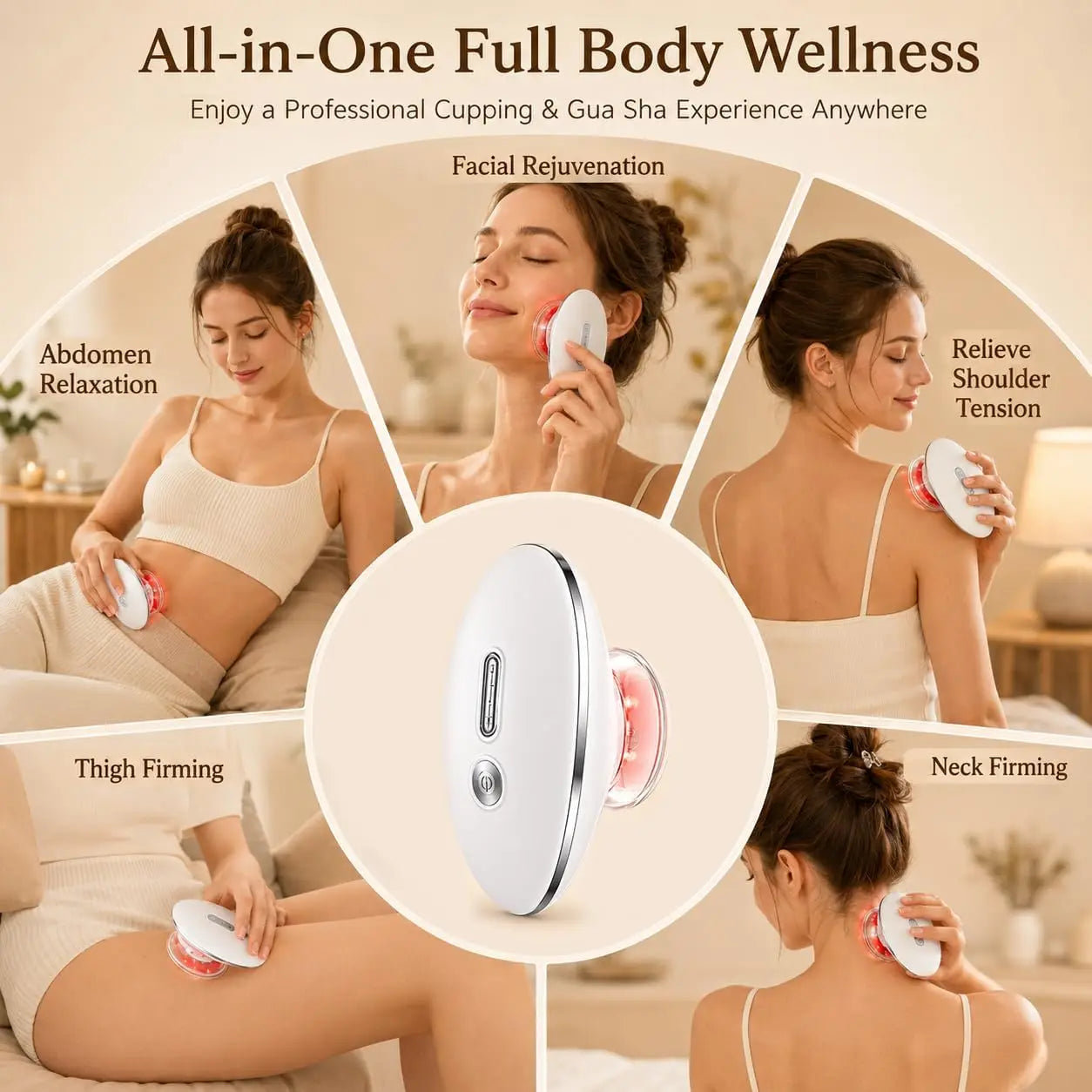 3-in-1 Face and Body Sculpting Massager - 6