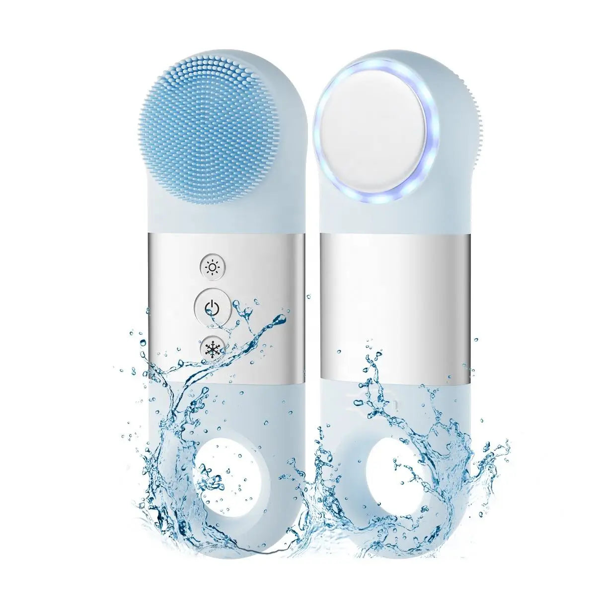 Hot and Cold Sonic Facial Cleansing Brush - 1