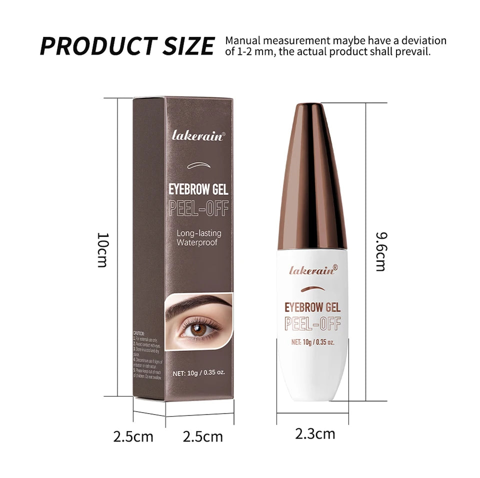 Waterproof Peel-Off Eyebrow Tint Gel