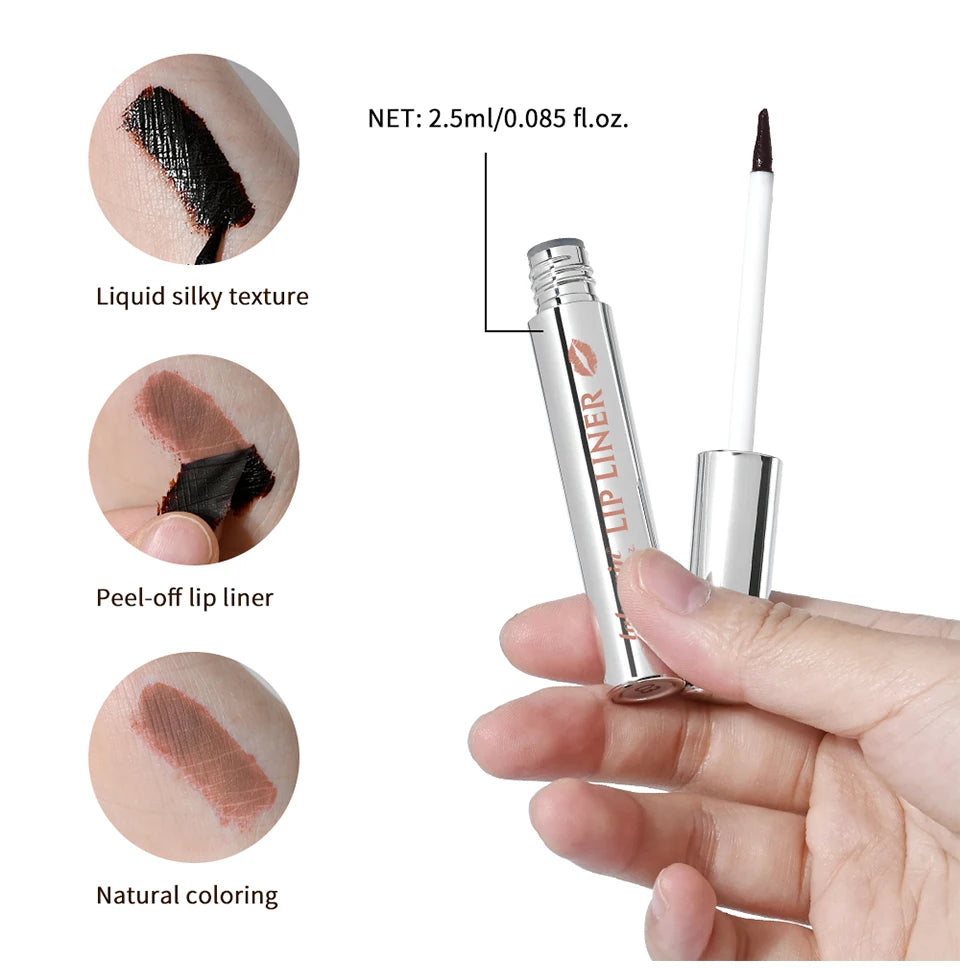 Waterproof Peel-Off Lip Liner Tattoo Pen