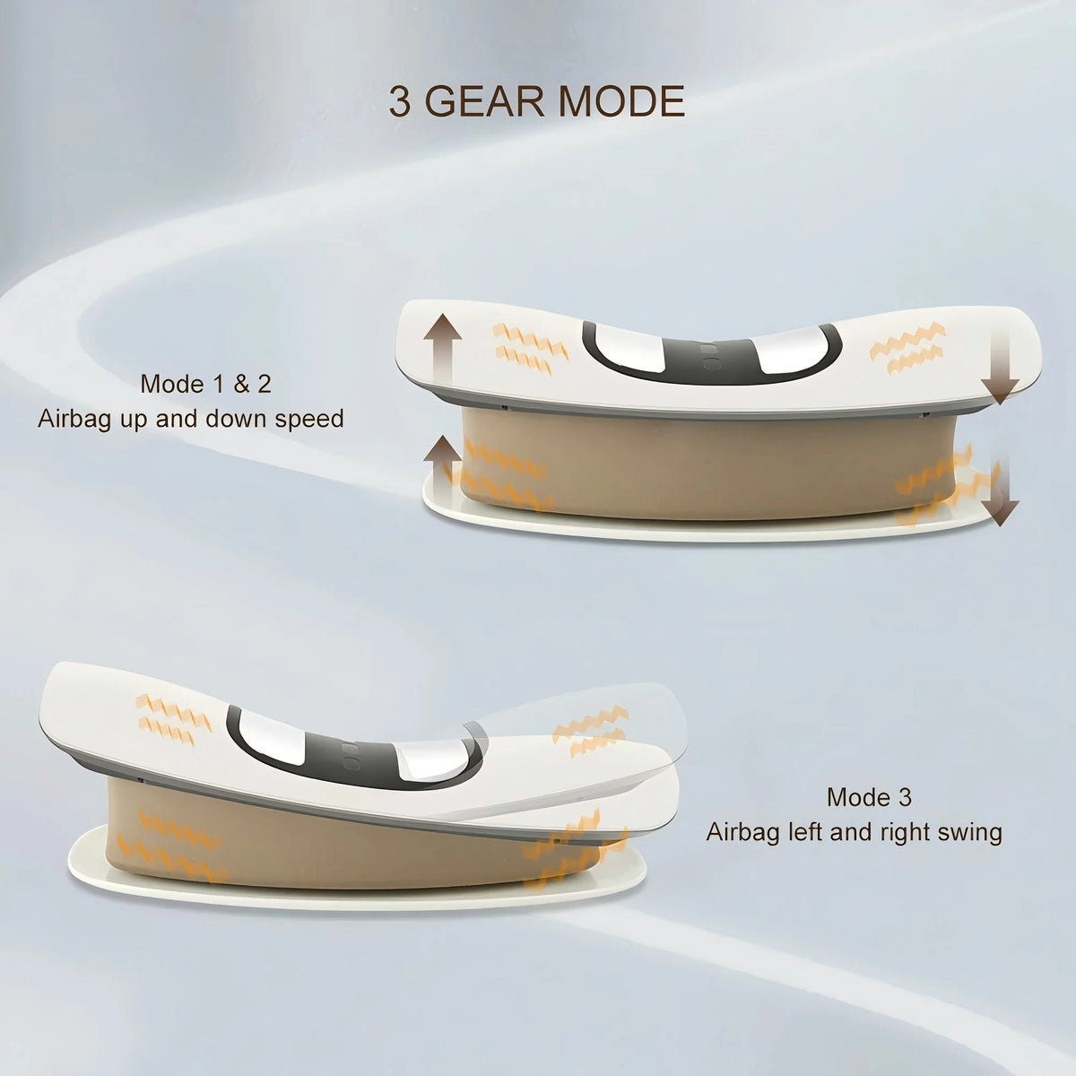 Smart Lumbar Traction and Vibration Massager for Back Pain Relief