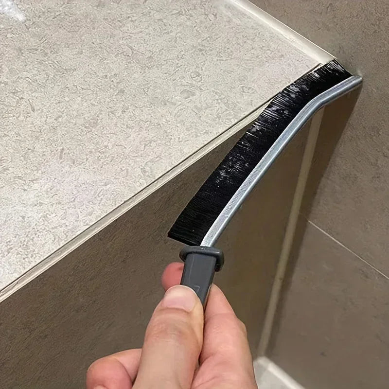 Hard-Bristle Crevice Cleaning Brush for Home Deep Cleaning