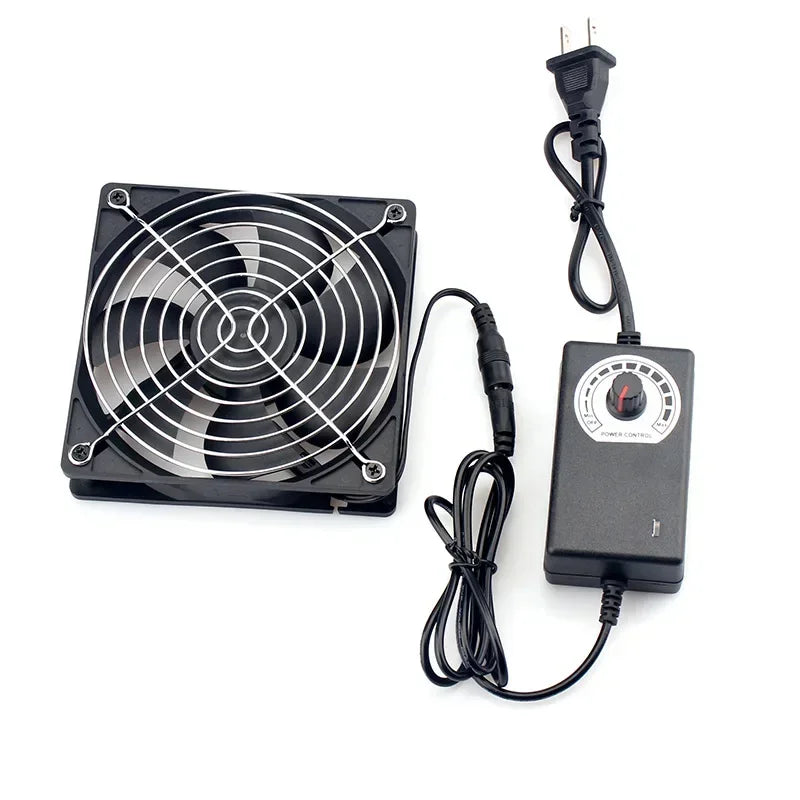 Multifunctional High-Speed Cooling Fan with Adjustable Speed Control