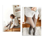 Translucent Fake Skin Thermal Tights for Women