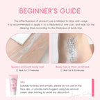 Painless Gentle Hair Removal Cream for Body and Intimate Areas