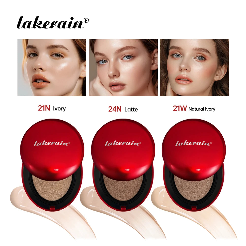 Waterproof Sunscreen Cushion Foundation with Long-Lasting Coverage - 1
