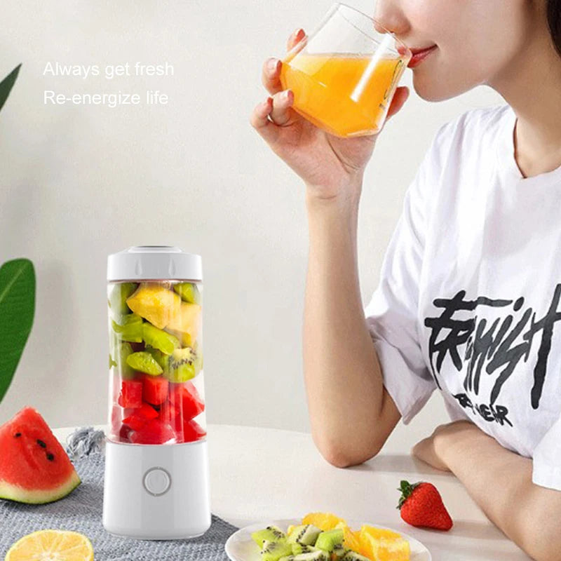 Portable Electric Rechargeable Juicer Blender Cup